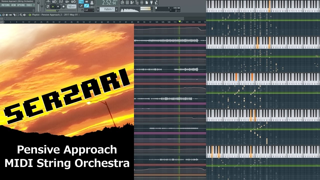 (MIDI Strings Demo Orchestra Music) Pensive Approach by Serzari