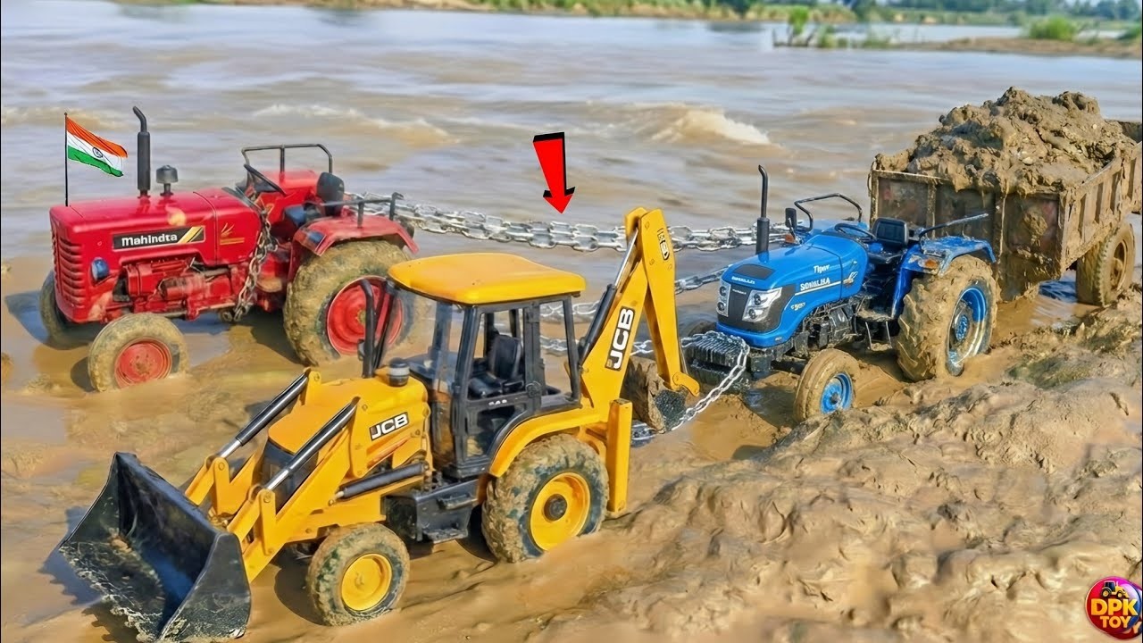 Mahindra Truck Sand Loading John Deere Swaraj Volvo Dumper Auto Rickshaw ickshaw Accident Jcb7cx
