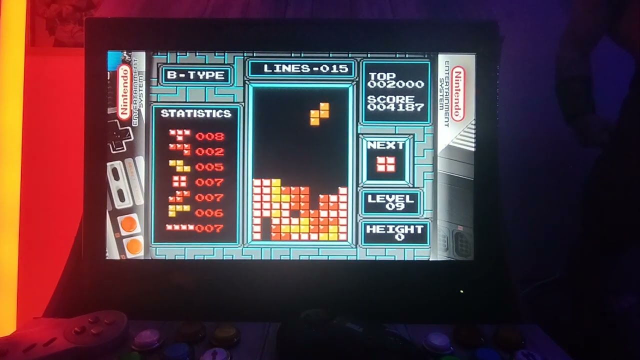 Angezockt - Nintendo NES - Tetris 