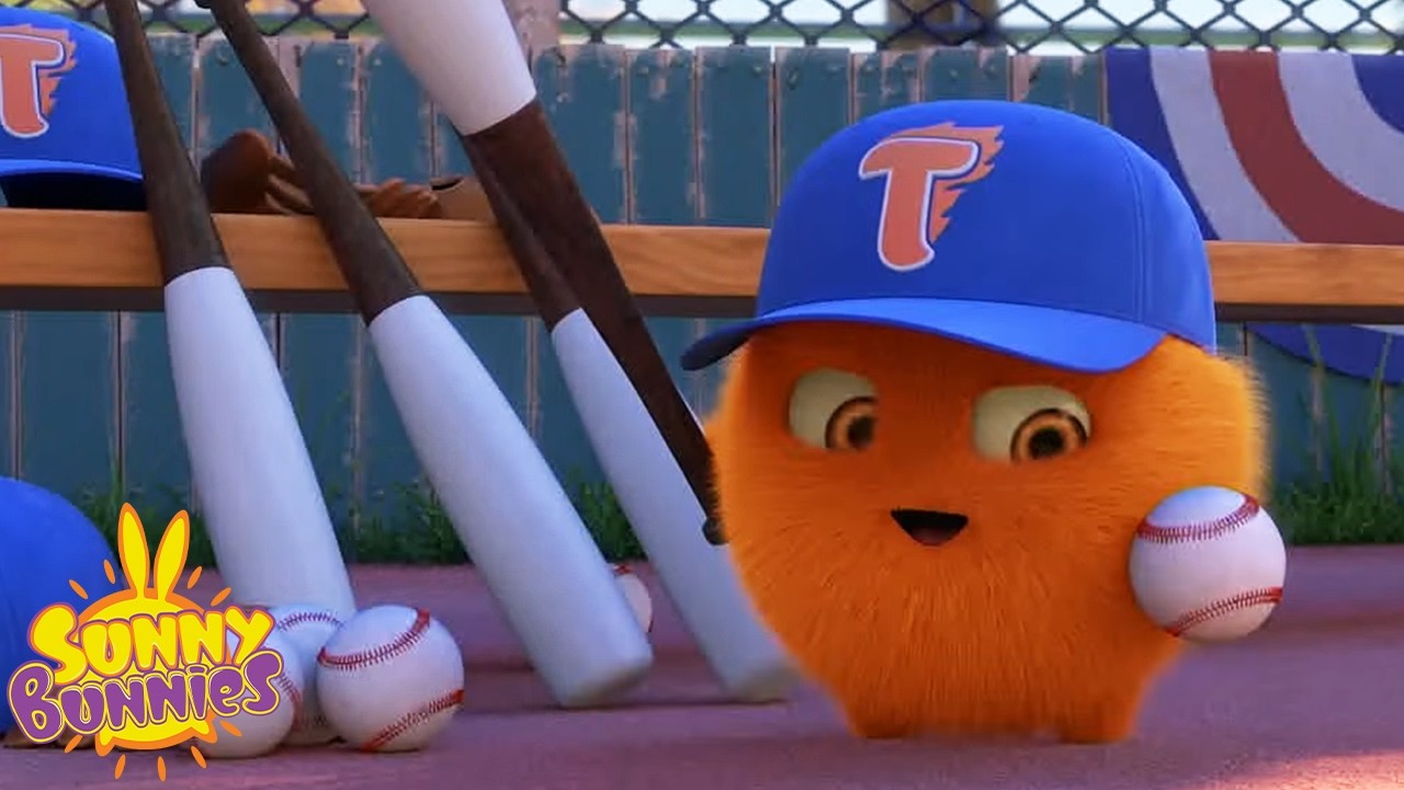 Sunny Bunnies | Turbo Plays Baseball | Kids Cartoons