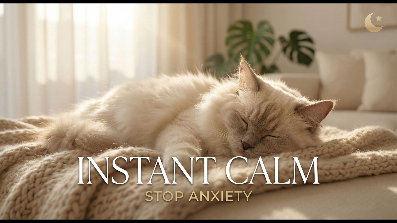 Relaxing Music For Cats ✨ Cat Calming Music & Smooth Ambient Layers Helping Cat Ease
