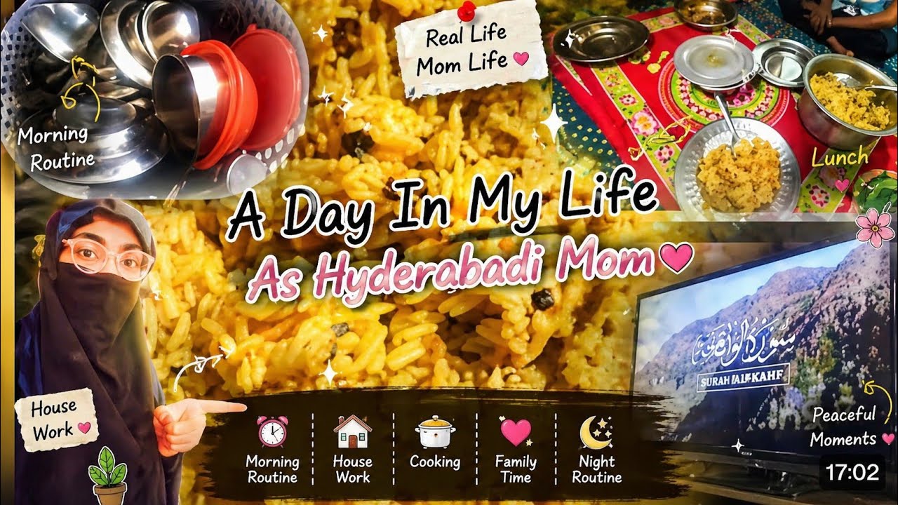A Day In My Iife As Hyderabadi Mom #hyderabadimom #pakwanwithaarzoo