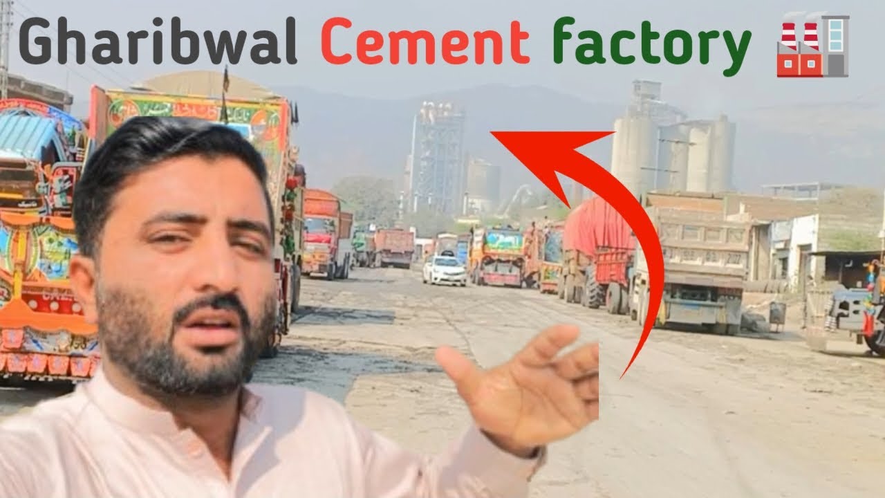 Finally Gharibwal Cement factory 🏭 Me pounch gAy Edhar Bhi itni traffic 🚦 😥