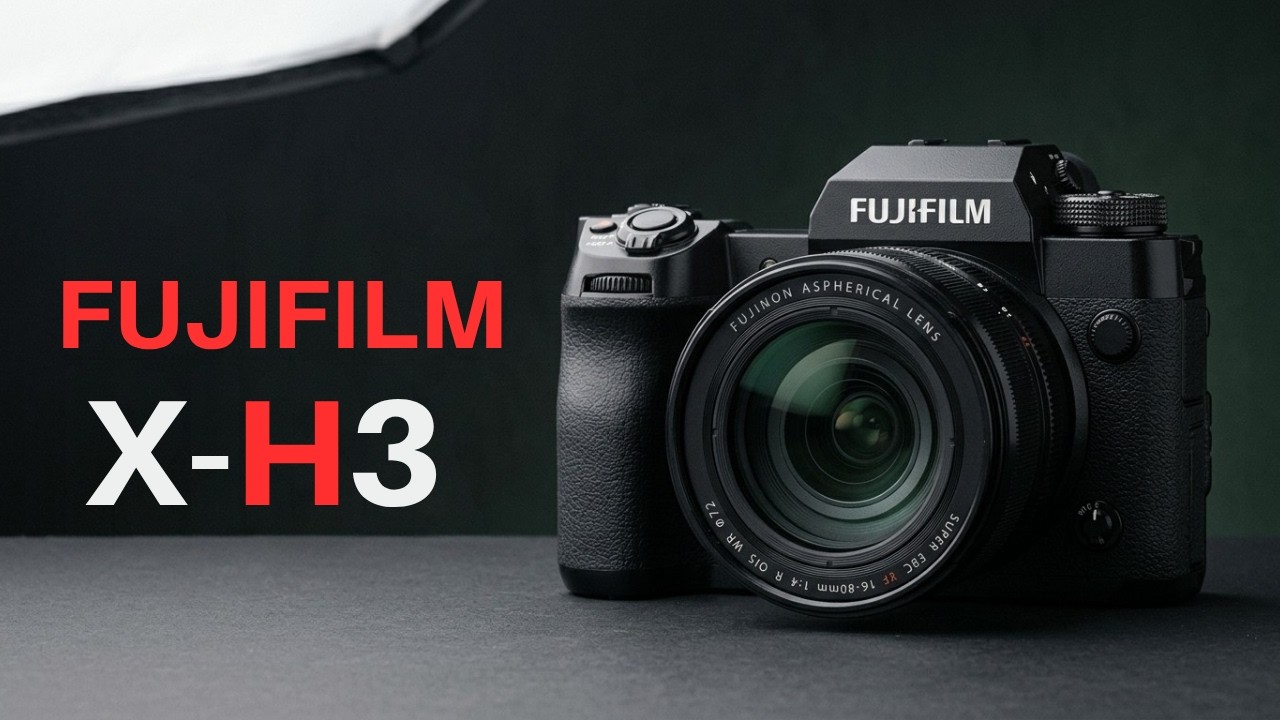 Fujifilm X-H3: одна камера, призванная заменить два флагмана!