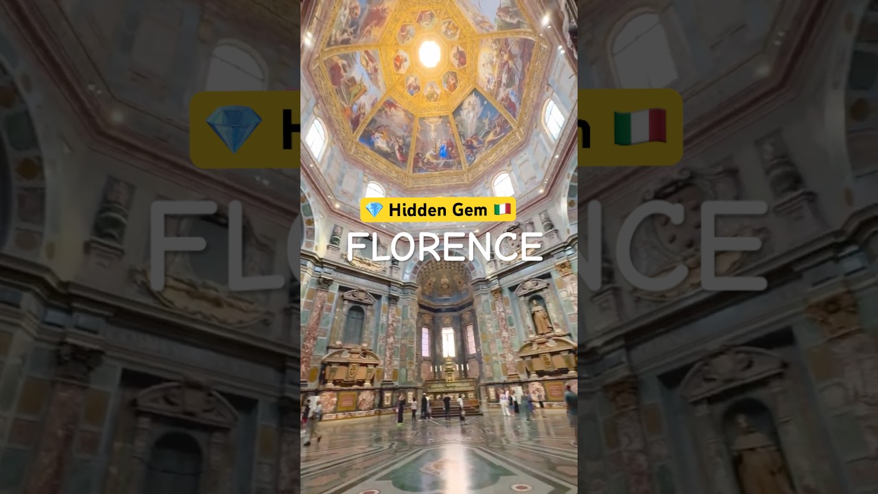 Florence&rsquo;s Hidden Gem: Inside the Medici Chapel 😱 | A Must-Visit Near the Duomo 🇮🇹 Italy