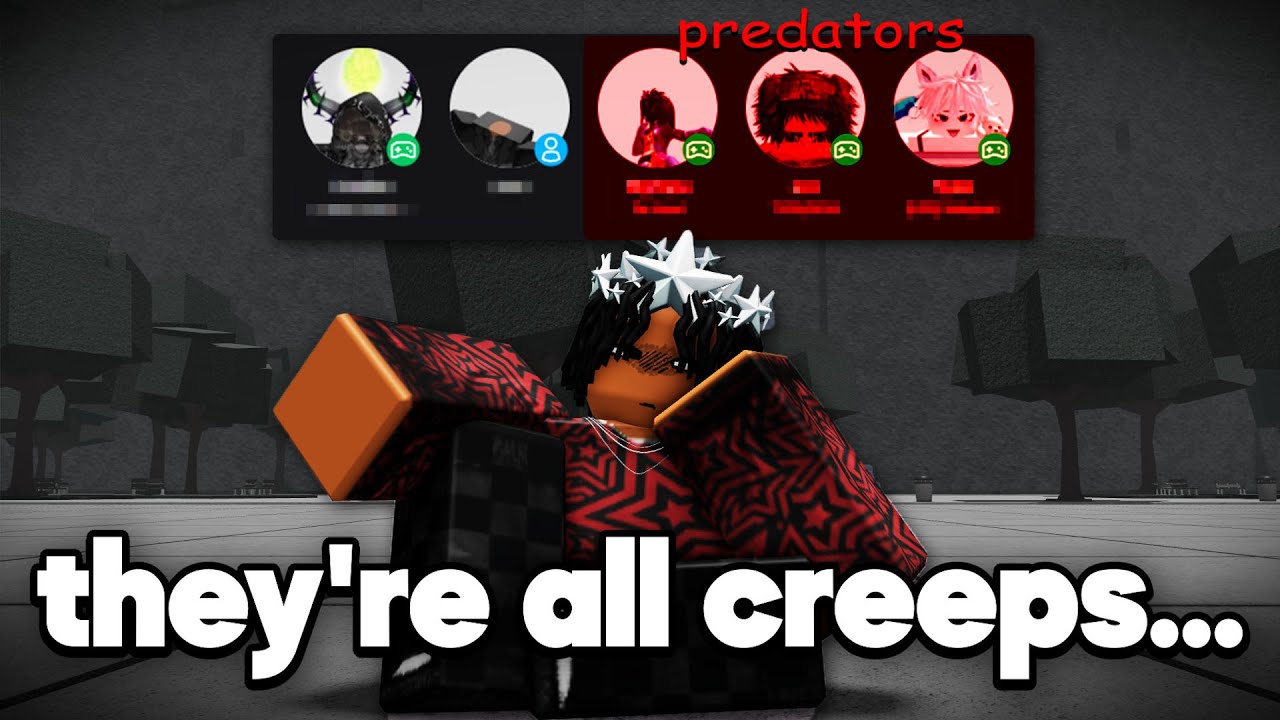 Я узнал, что половина моих друзей в Roblox — хищники.