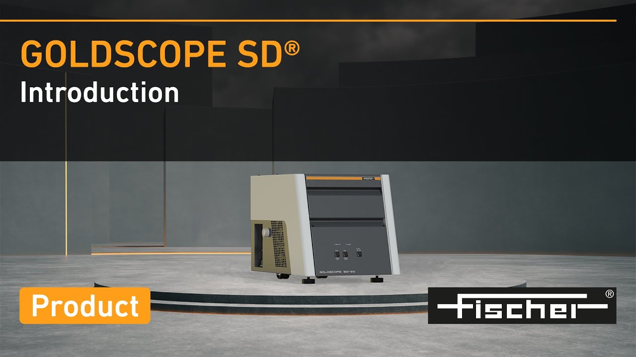 GOLDSCOPE SD® – Non-Destructive Analysis of Gold & Precious Metals | Fischer
