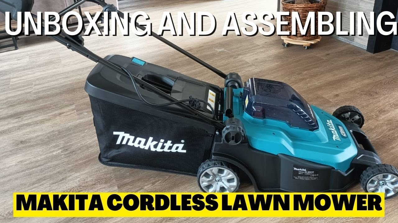 Makita DLM432 Cordless Lawn Mower | Unboxing & Assembling | Shiela Piet