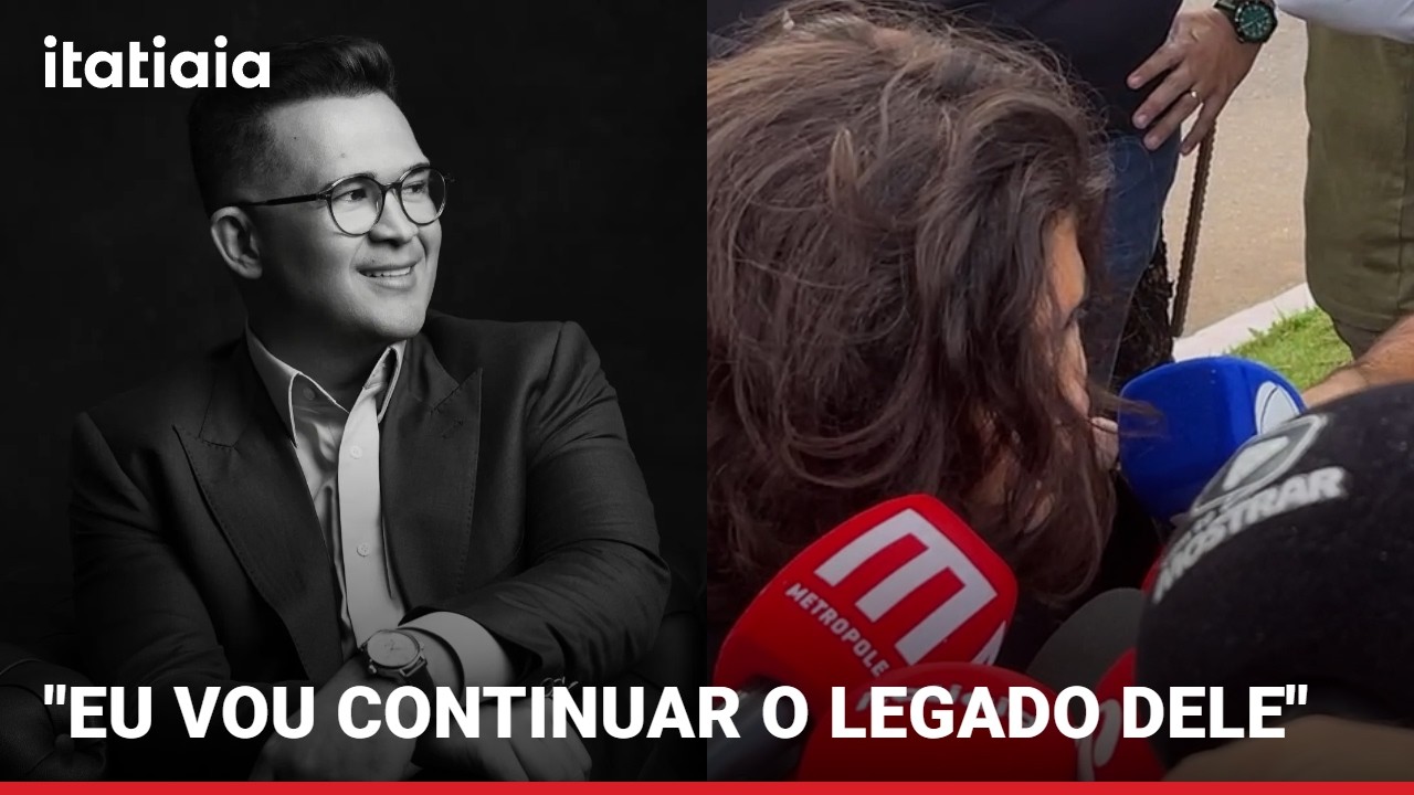 KAI AVELAR, FILHO DE BRUNO AVELAR, FALA SOBRE A MORTE DO PAI DURANTE FUNERAL