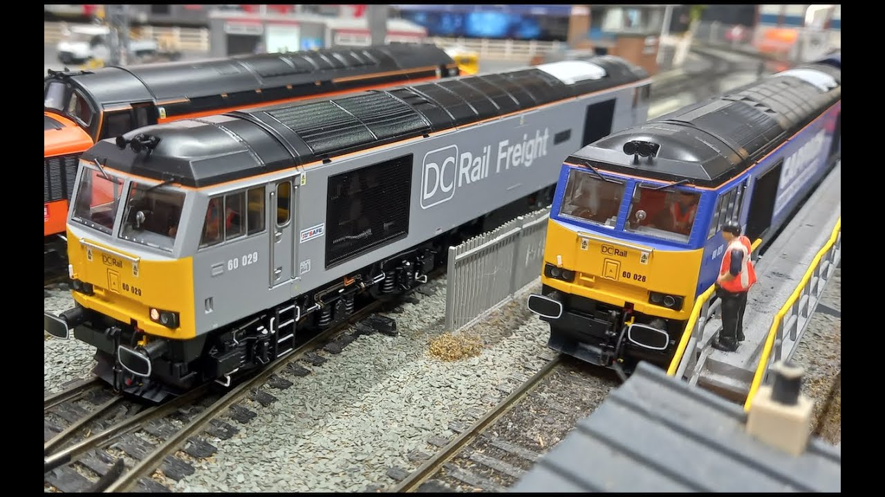 My channel is 11 today. New class 60029 Ben Nevis joins the fleet.