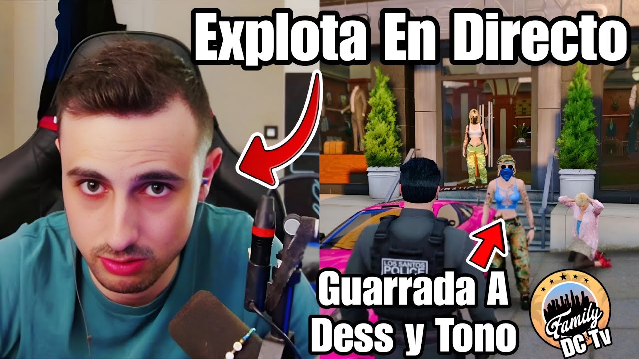 TRAIN EXPLOTA en DIRECTO, GUARRADA a DESS y TONO, NO VALORACIÓN de VIDA SANCIÓN?  Family Rp