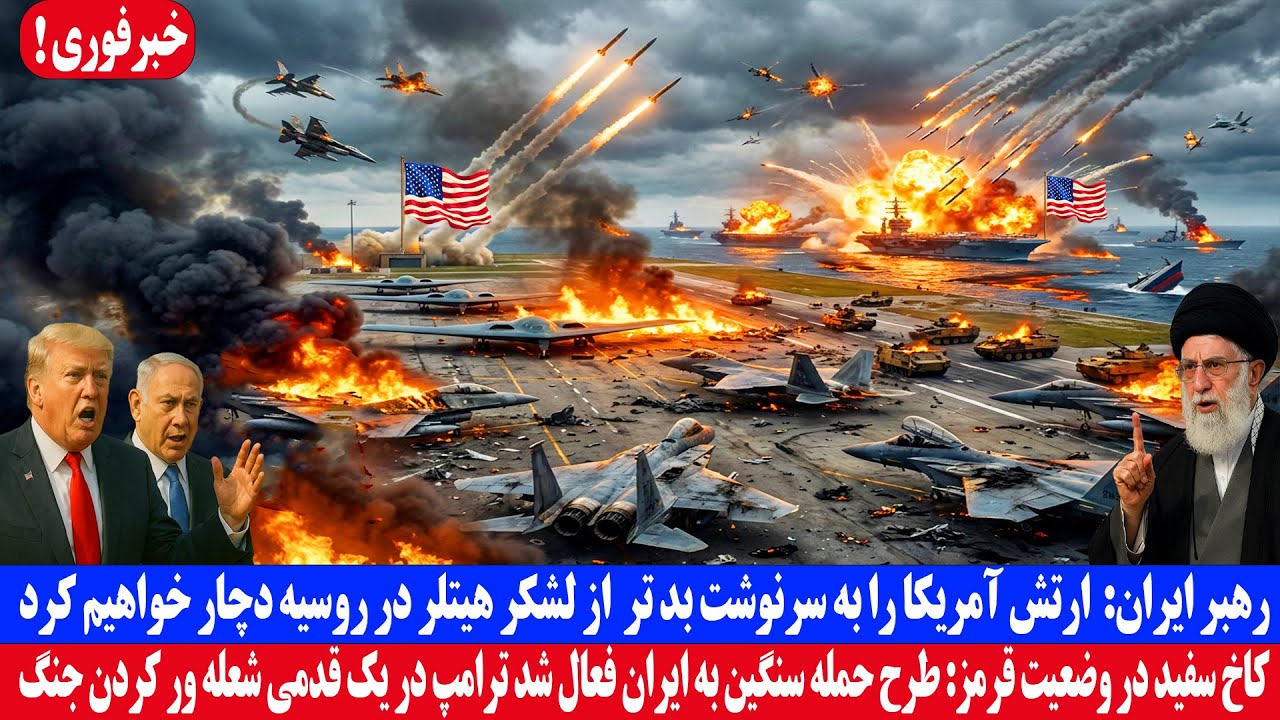 خبر عاجل| رهبر ایران؛ ارتش آمر.یکا را به سرنوشت بدتر از لشکر هیتلر در روسیه دچار خواهیم کرد