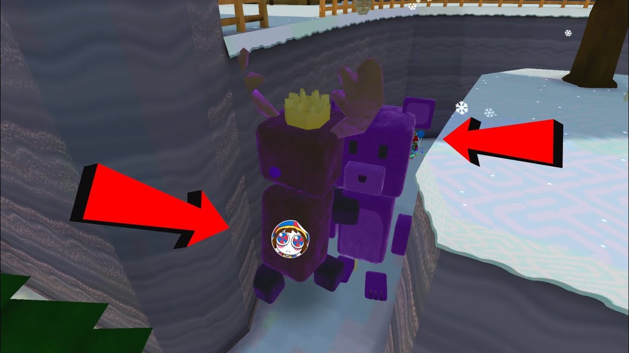 King Reindeer Vs Giant Purple Bear is Secret Boss! Super Bear Adventure Game