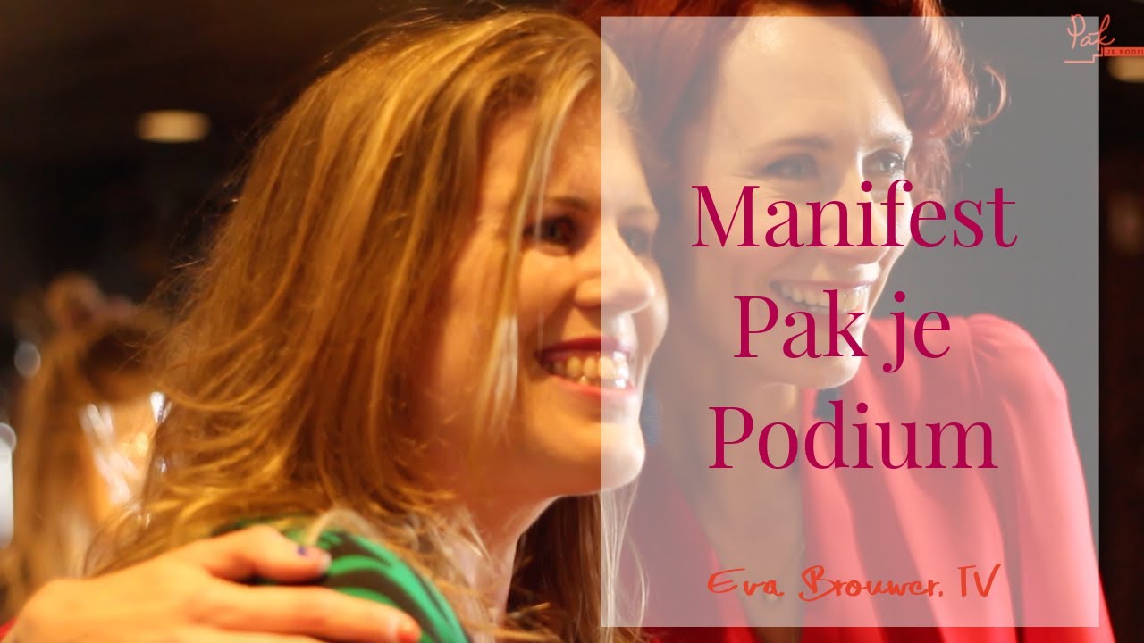 Manifest Eva Brouwer Pak je Podium