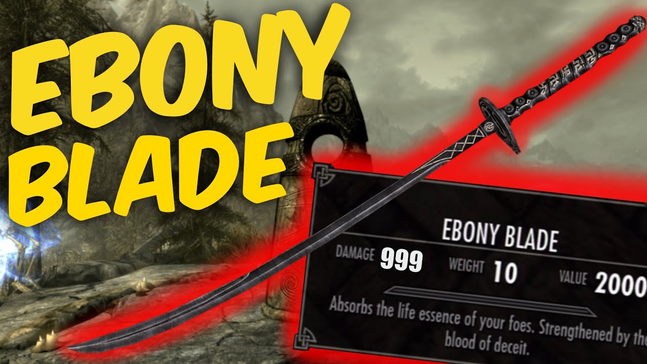 HOW TO LEVEL UP THE EBONY BLADE in Skyrim Anniversary Edition!! 2024
