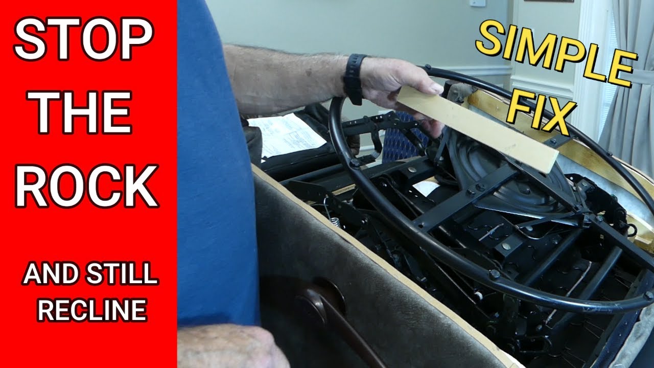 How to Stop a Recliner from Rocking - Simple, Effective Method