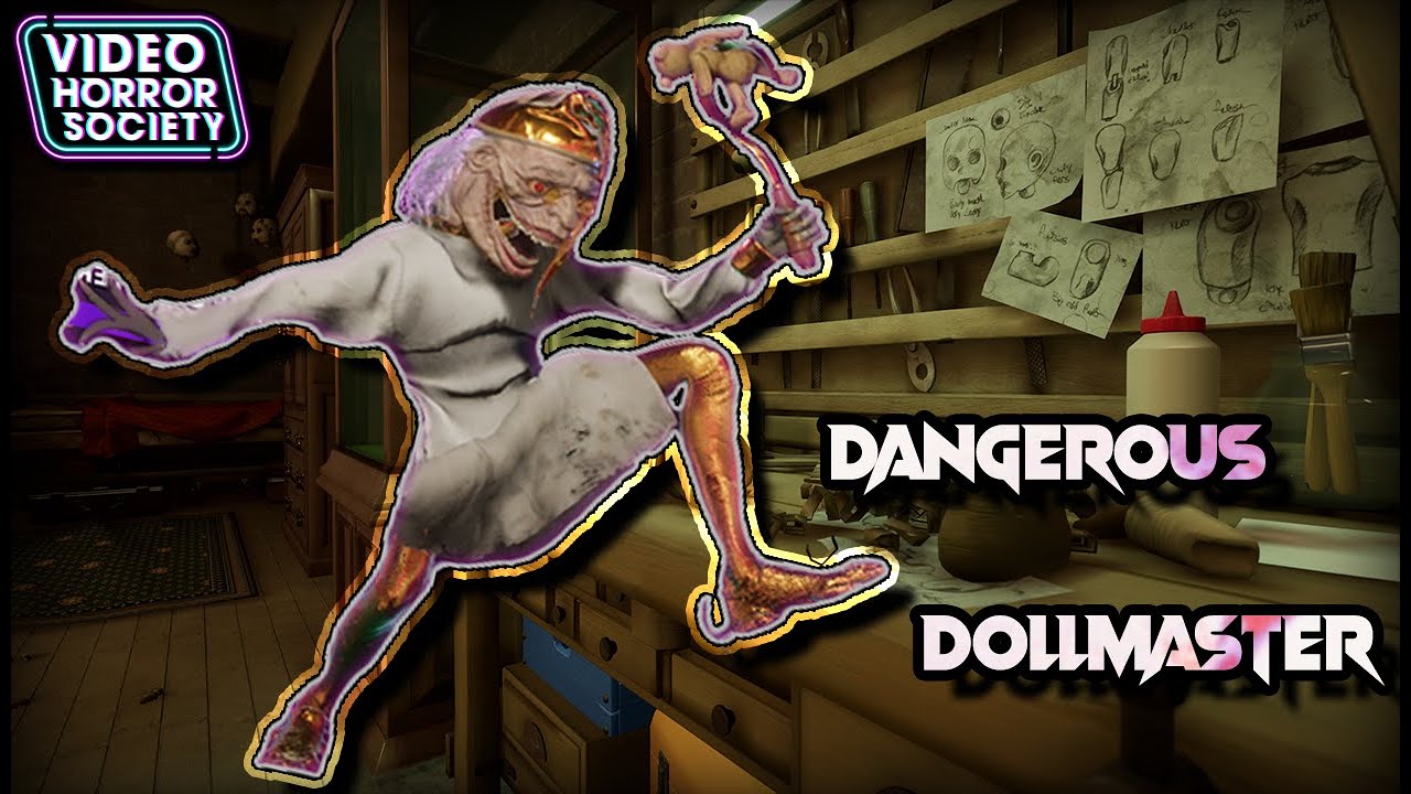 Fighting Dollmaster with 200 PING | Video Horror Society gameplay