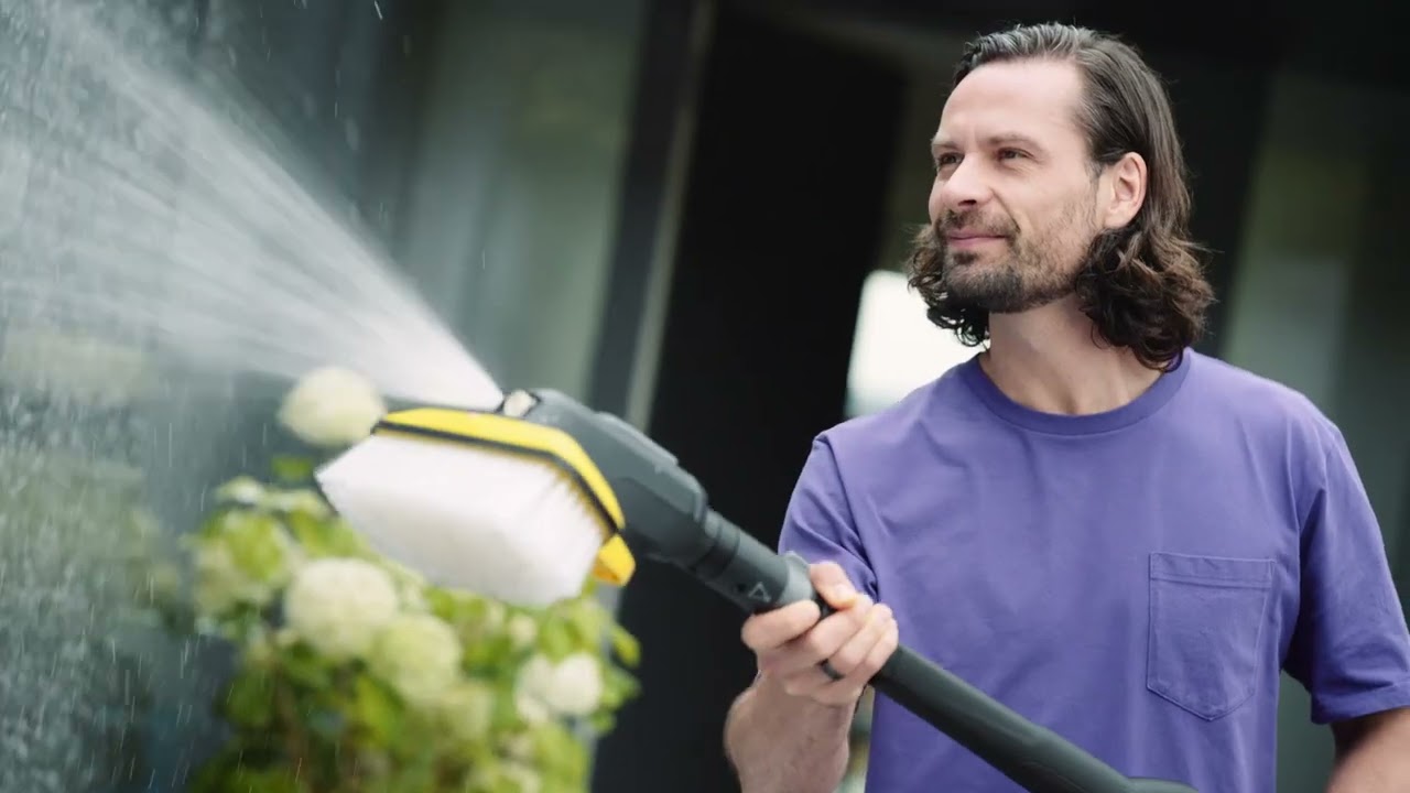 K&auml;rcher WB 7 Plus High Pressure Washer Accessories - 3-in-1 Wash Brush | K&auml;rcher UK