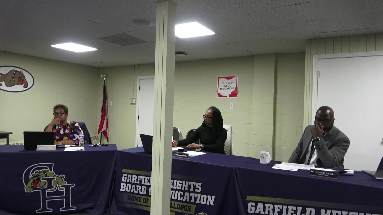 Garfield Heights City Schools - October 13, 2025 - Special Board Meeting