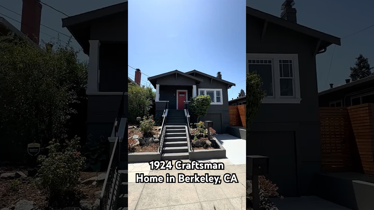1924 Craftsman Home in Berkeley, CA #housetour #hometour #bayarea #albany #albanyrealestate