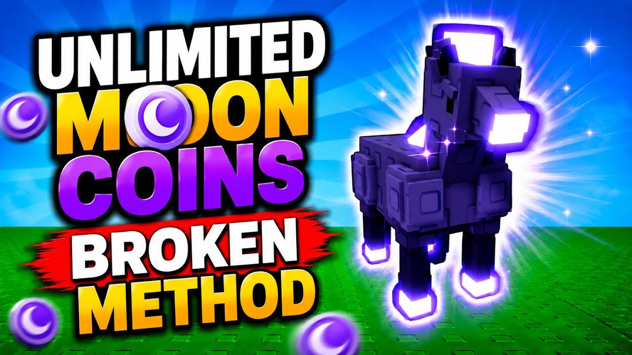 💫UNLIMITED MOON EGGS & COINS using this BROKEN METHOD in GROW A GARDEN !!!!! GAG NIGHT HORSE METHOD 