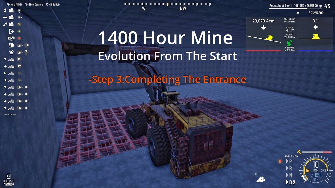 Out Of Ore 1400 Hour Mine Part 3