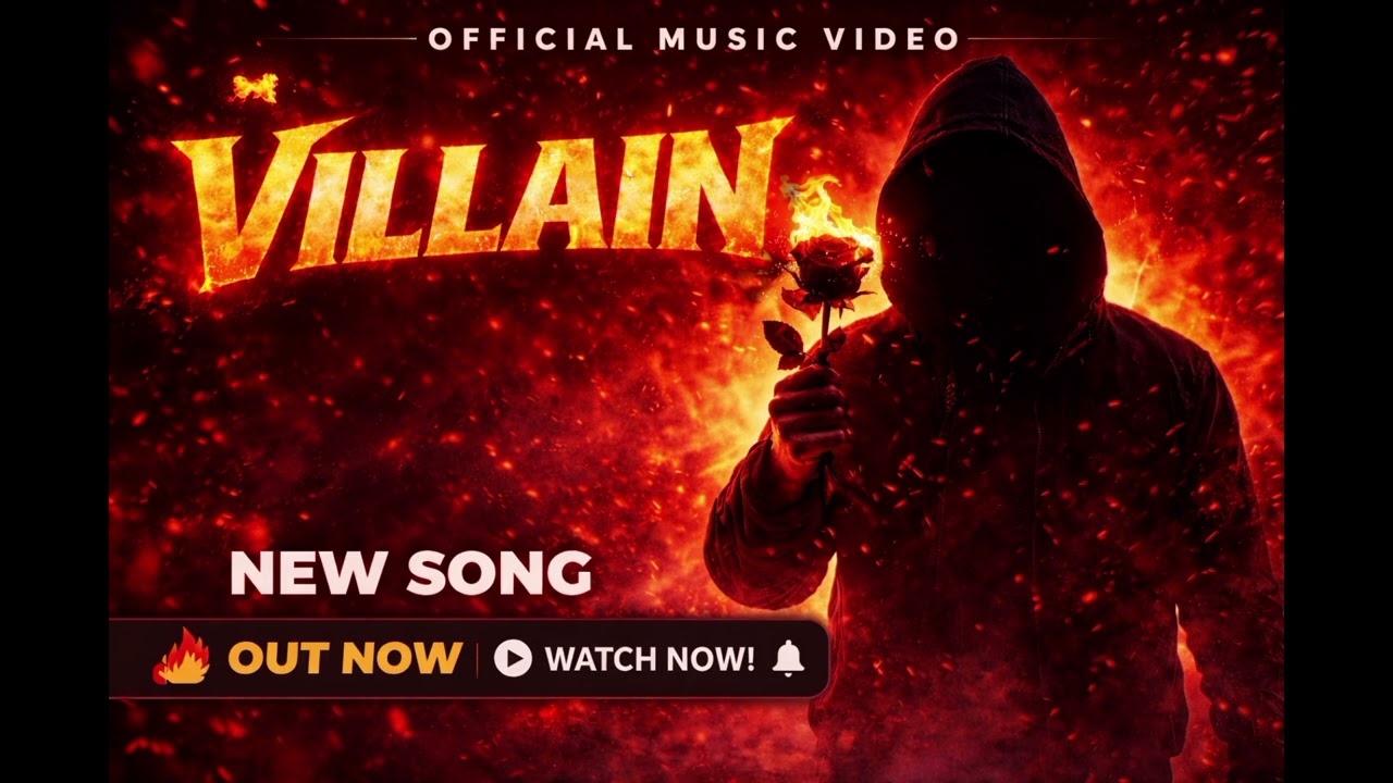 VILLAIN 😈 | Official Music Video | Dark Attitude Rap Song 2026 | VILLAIN ALBUM 