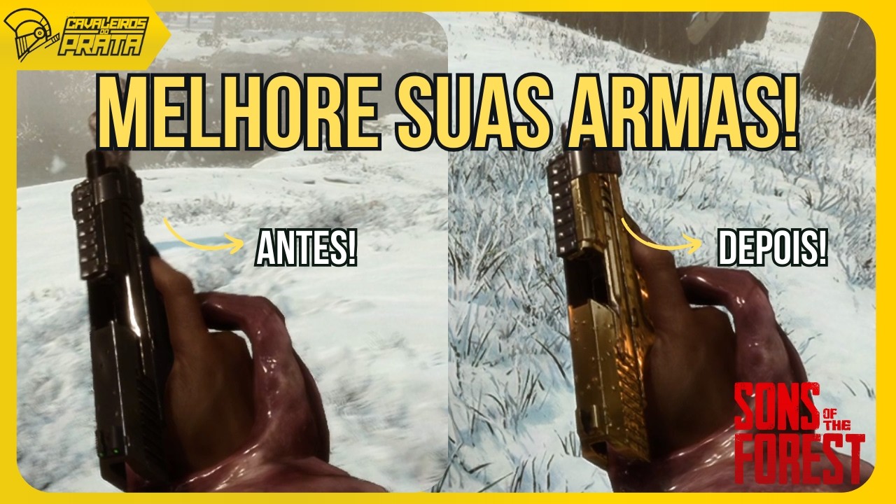Como Melhorar as Suas Armas em Sons Of The Forest!