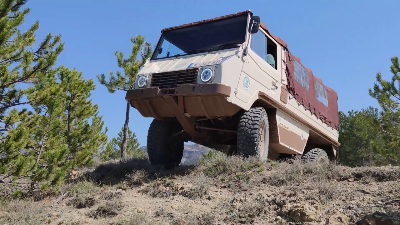 The Pinzelec in off-road
