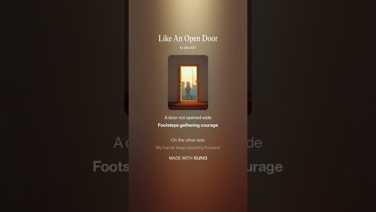 Like An Open Door