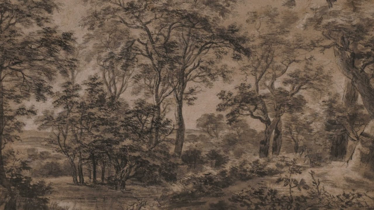 Vintage Moody Landscape Painting | Art For Your TV | Vintage Art Screensaver for TV | Vintage Art TV