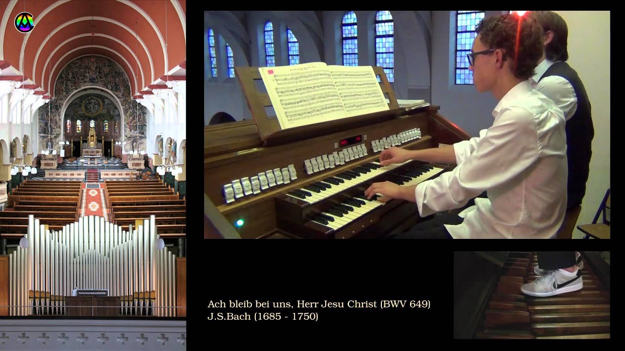 J.S.Bach - Ach bleib bei uns, Herr Jesu Christ - BWV 649