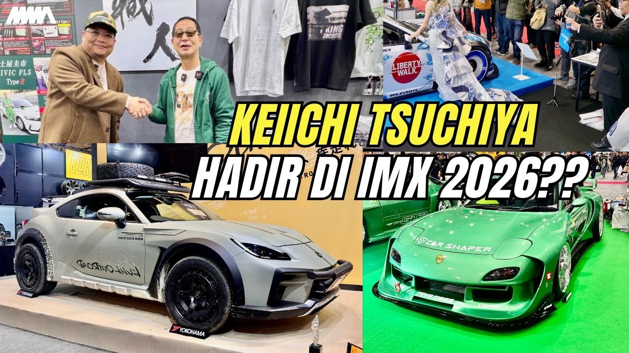 2 Mobil Modifiikasi Terbaik Versi NMAA Di Osaka Auto Messe 2026, Keiichi Siap Hadir di IMX 2026