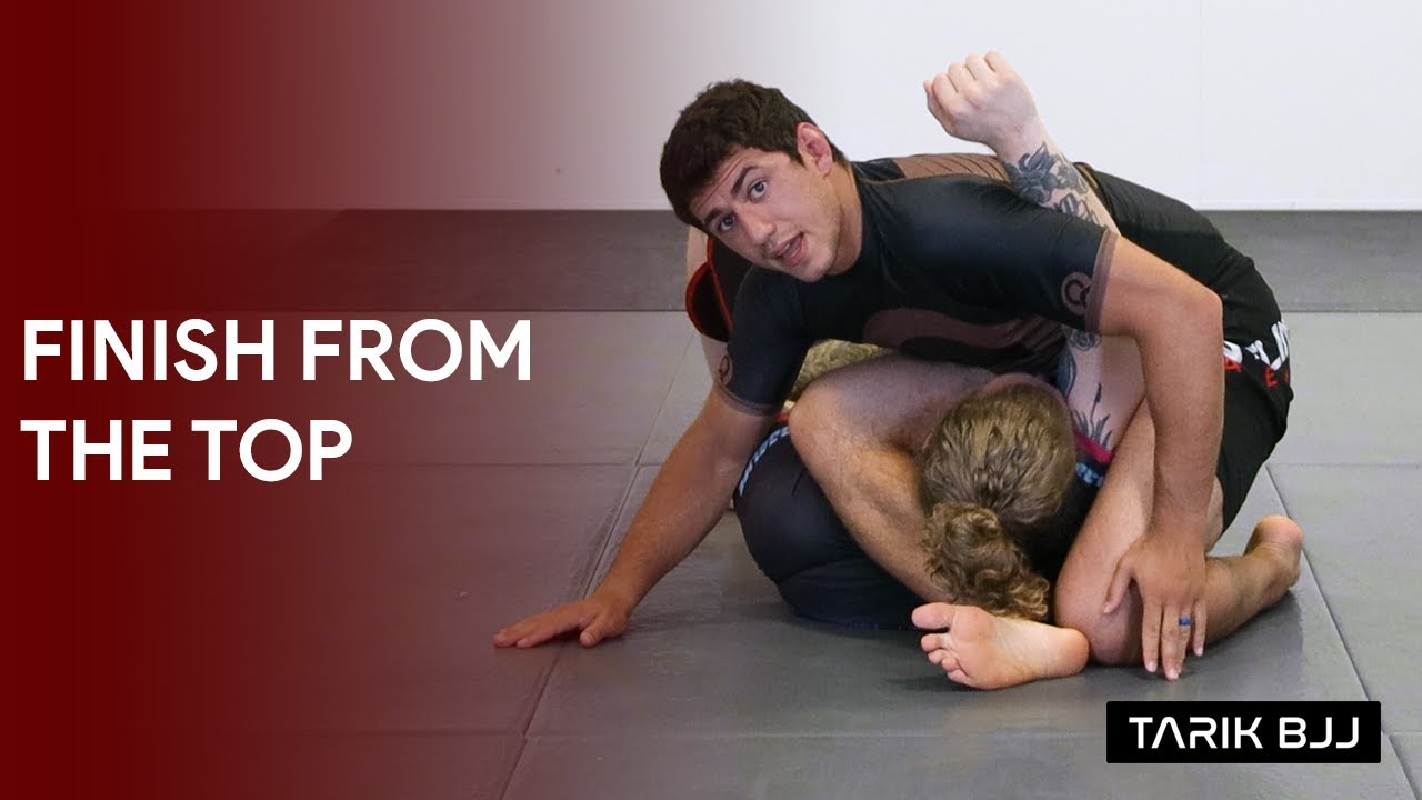 Triangle from Top Side Control