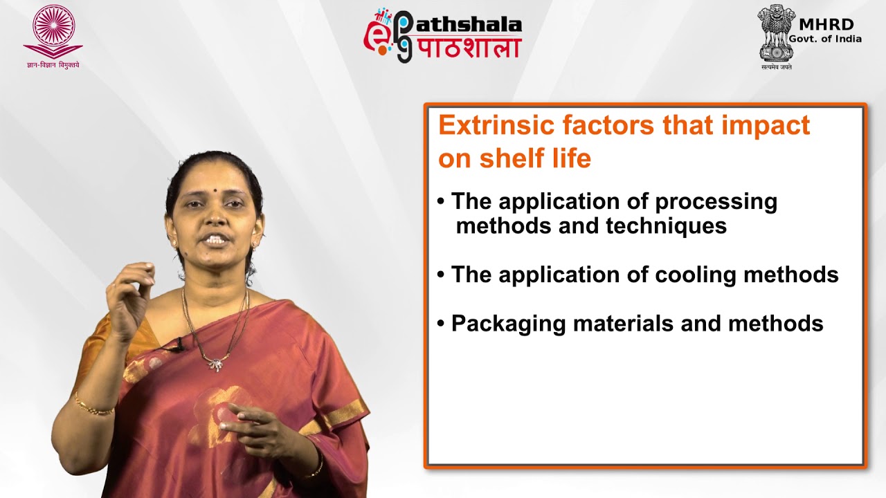 Storage and Shelflife of Processed Foods