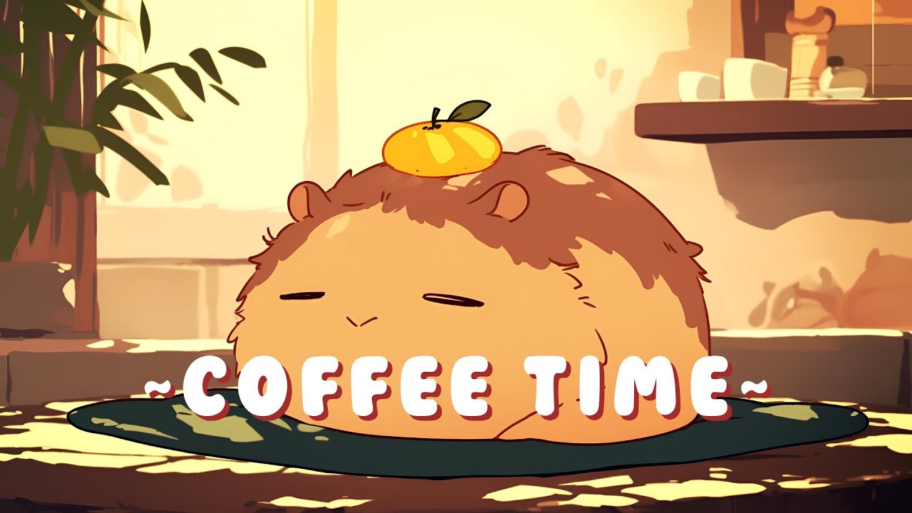 Capybara Chill Radio - Relaxing Music for Work/Study ~ Zen Moments ~ ✨