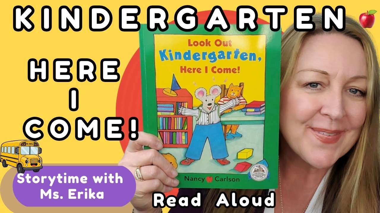 Look Out Kindergarten, Here I Come!  | Kids Book Read Aloud | Storytime with Ms. Erika