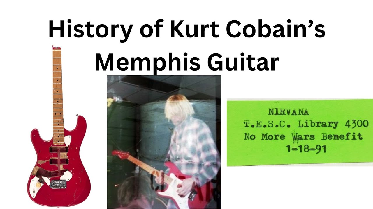 History Of Kurt Cobain's Red Memphis Guitar