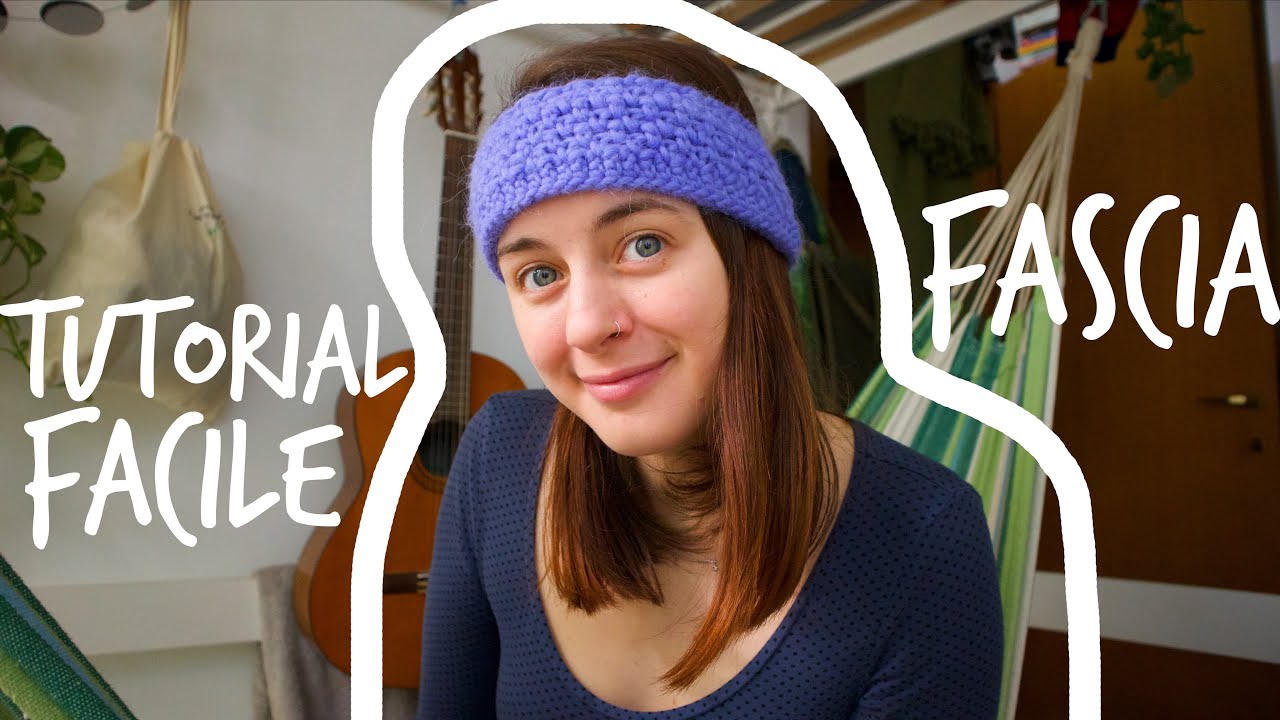 FASCIA a UNCINETTO☃️TUTORIAL FACILE