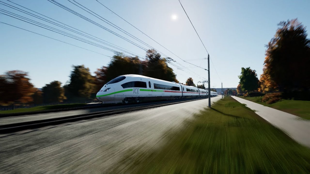 Riding Journey On One of the Fastest Train in Europe | 4K Lo-fi Music Vlog | ICE Germany | 320KMPH