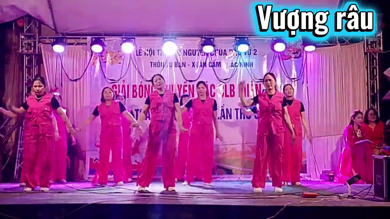 CLB Văn nghệ zumba hợp vang xã hiệp Hòa Bắc Ninh 