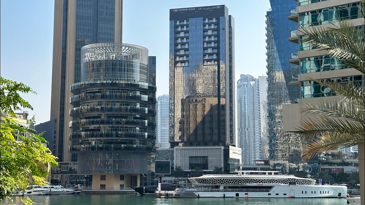 Crowne Plaza Dubai Marina Hotel Tour & Review