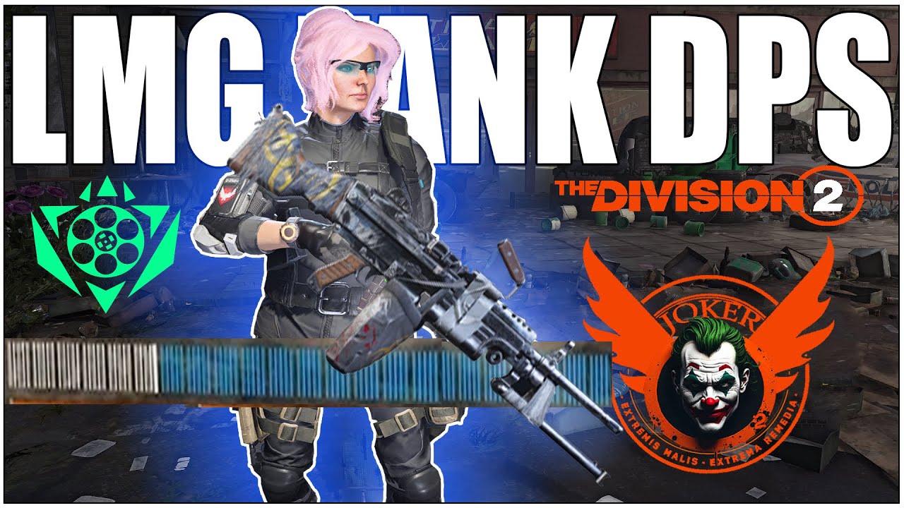 A MELHOR LMG TANK DPS 3.6 MILHÕES DE PROT NO THE DIVISION 2