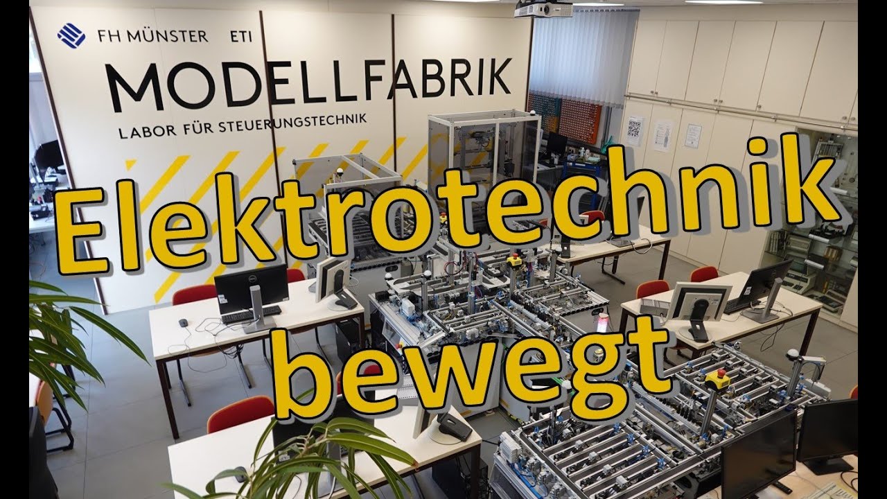 Die Modellfabrik der FH Münster in Aktion