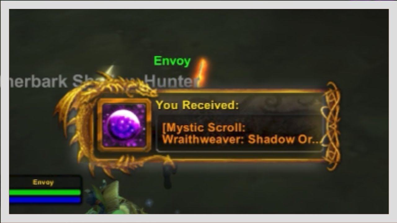 how to get WRAITHWEAVER: SHADOW ORBS in Warcraft reborn - ascension bronzebeard!