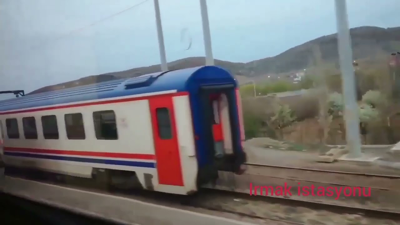 TCDD taşımacılık Doğu ekespresi Irmak istasyonu hareket #ırmak#kırıkkale..