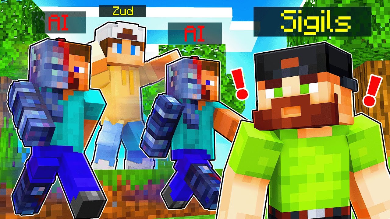 I Used AI to Take Over Camp Minecraft...