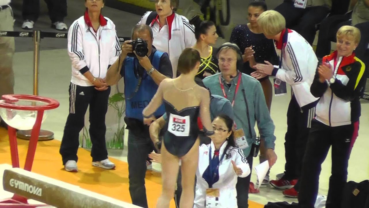 Claire Martin (FRA) - Beam - 2015 European Championships (EF)