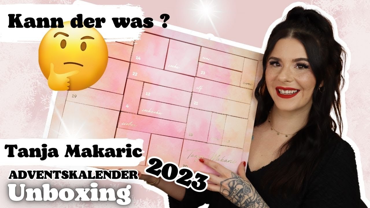 Kann der was ? 🧐 Tanja Makaric Adventskalender 2023 UNBOXING
