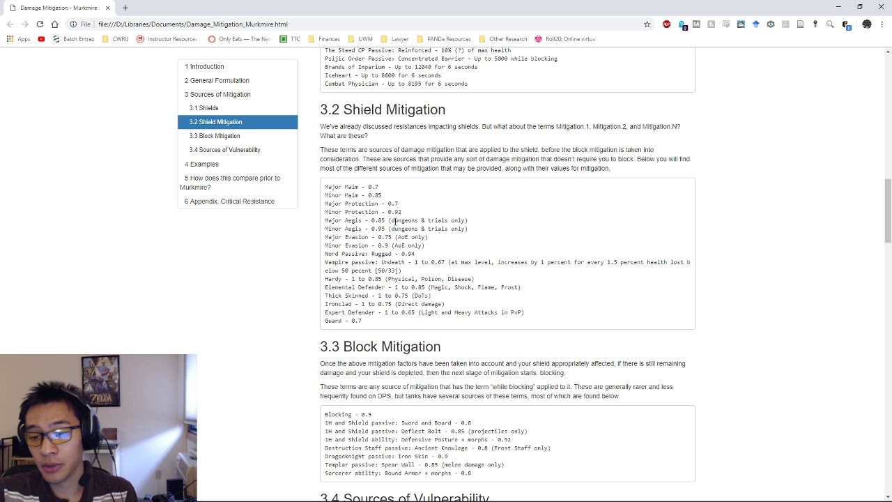 Build Basics: Damage Mitigation